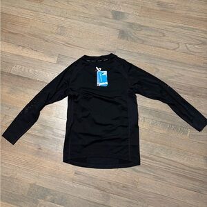 Bauer hockey fit pro long sleeve base layer grip shirt, youth medium